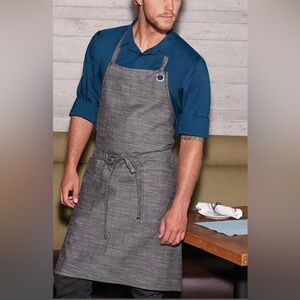 NWT Bundle of 2 Chef Works Urban Collection Corvallis Bib Aprons Restaurant